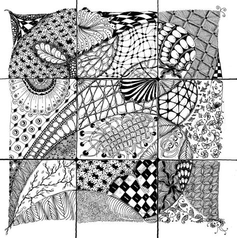 Use the search bar at the top right corner of the list to quickly find specific patterns. Valencis tangle swirl ensemble | Tangle doodle, Zentangle, Doodles