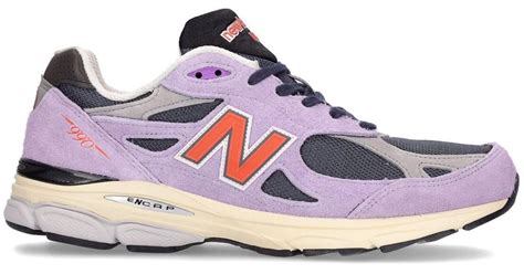 New Balance 990 V3 Sneakers In Purple For Men Lyst Uk