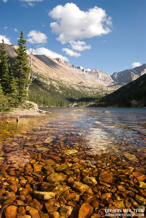 Mills Lake Rocky Mountain National Park Colorado