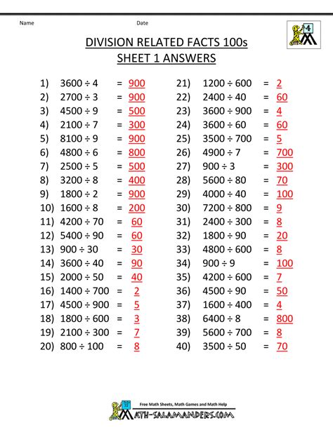 Dividing By Multiples Of 10