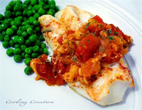 Marinating cod in lemon juice helps to bring out nice texture and make sure it is soft. Cooking Creation: Baked Cod with Tomato & Artichoke Sauce
