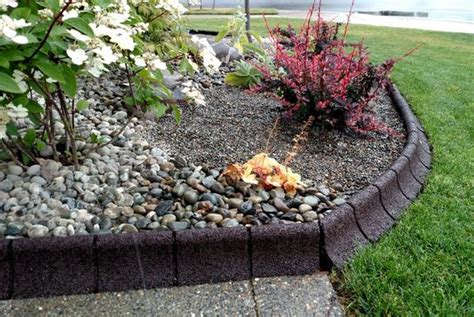 What are the shipping options for rubber landscape edging? EcoBorder 4 ft. Grey Rubber Curb Landscape Edging (4-Pack ...