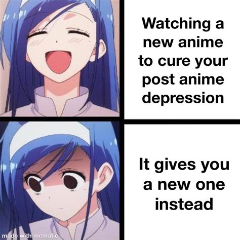 Conclusion There Is No Cure For Post Anime Depression Ranimemes
