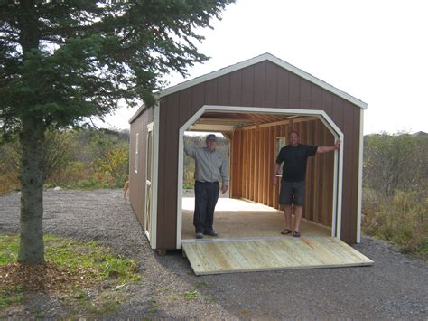 12 X 24 Wooden Portable Garage With Double Doors Delivered Fully