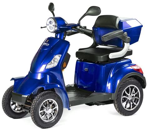 Buy Veleco Faster 4 Wheeled Mobility Scooter Fully Assembled And
