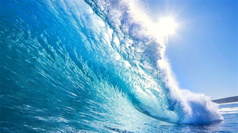 Blue Sea Waves Wallpapers Wallpapers
