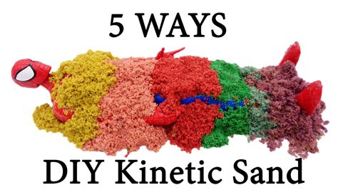How to make slime with shaving cream. Kinetic Sand Recipe Without - Besto Blog