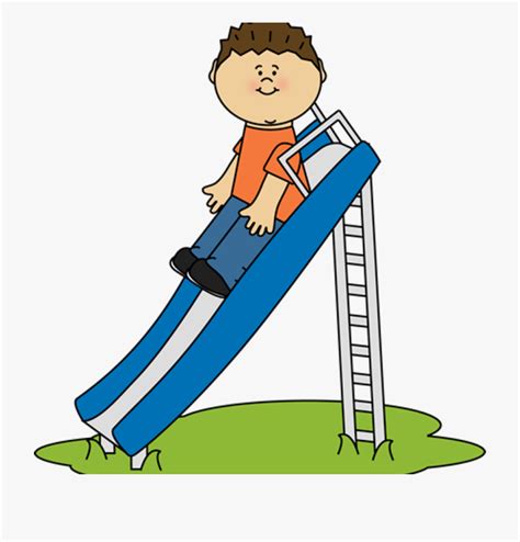 Stairs Clipart School Slide On The Slide Clipart Transparent