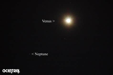 VENUS & NEPTUNE CONJUNCTION 1-12-17 | AstronomyConnect