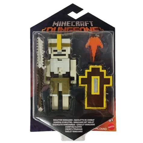 2020 Minecraft Dungeons Skeleton Vanguard 325 Figure Mattel For Sale