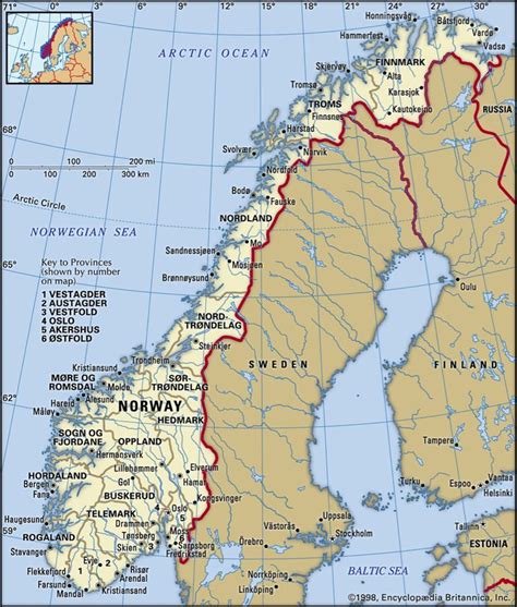 Discover How Long The Coast Of Norway Is Norway Facts Norway Map