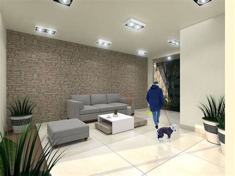 Sala de espera salas de estilo minimalista de pinto arquitectura