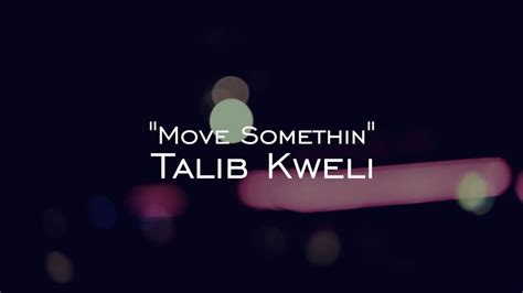 Talib Kweli Move Somethin Live At Blind Pig In Ann Arbor Youtube