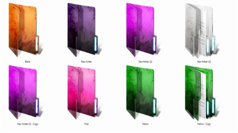How To Customize Folders Icon With Different Colors In Windows Full