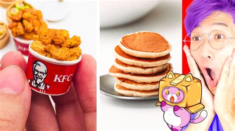 Real Mini Foods You Can Actually Eat Lankybox Foxy And Boxy React