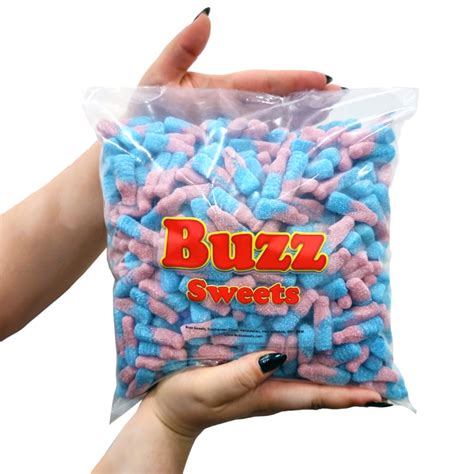 Bulk 1kg Bags Of Fizzy Blues Buzz Sweets Uk