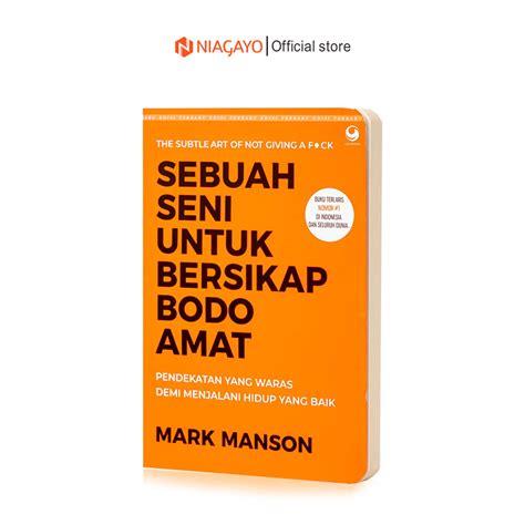 Buku Sebuah Seni Bersikap Bodo Amat Handy Version Novel Pengembangan