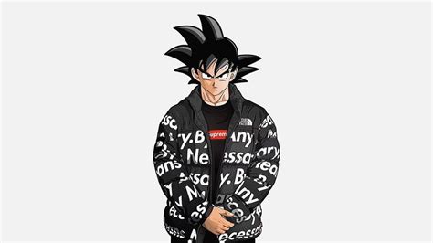 Drippy Goku Black Background