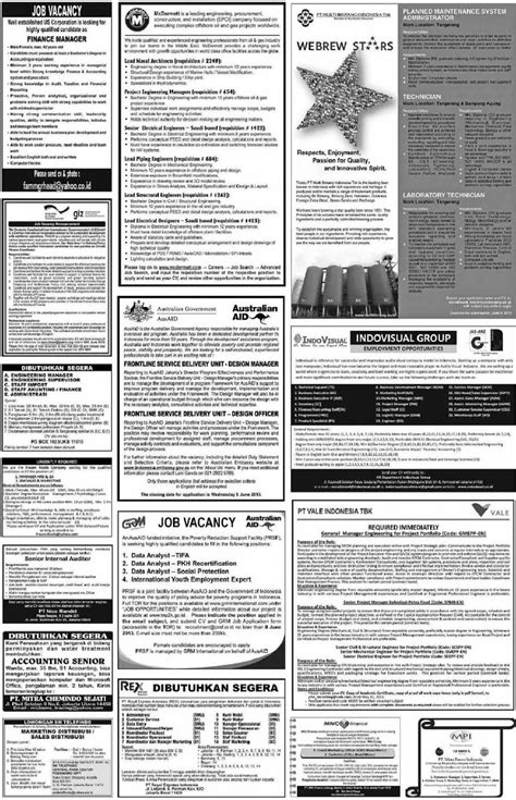 Jadi tidak ada yang namanya lowongan kerja di korea yang tanpa biaya atau gratis. Lowongan kerja koran kompas minggu 26 Mei 2013 ...