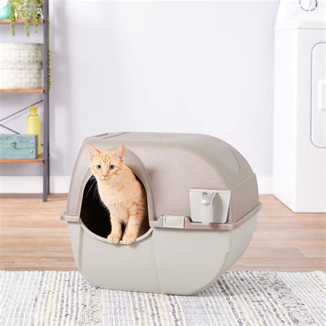 Omega Paw Rolln Clean Cat Litter Box Large