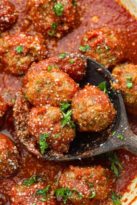 The Best Homemade Meatballs The Recipe Critic
