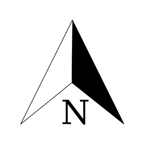 14 North Arrow Design Images North Compass Arrow Architectural North Arrow Symbol And Autocad