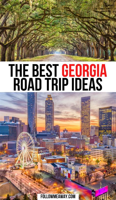 The Ultimate Georgia Road Trip Itinerary Follow Me Away In 2020
