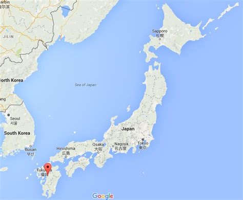 Where Is Kumamoto On Map Japan