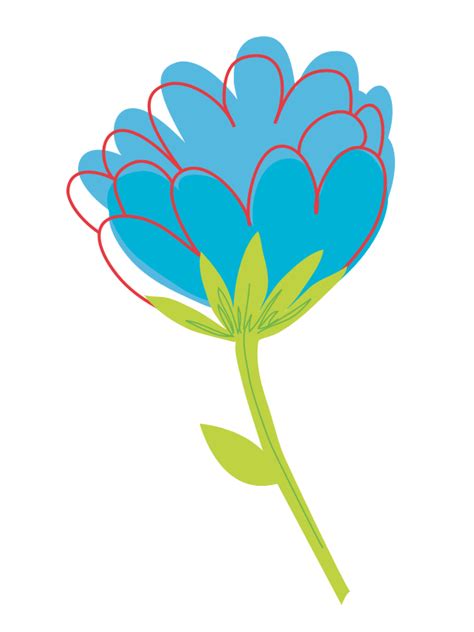 Single Flower Clip Art Clipart Best