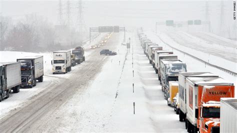 Upstate Ny Digs Out After Big Storm Shuts Down Major Highway