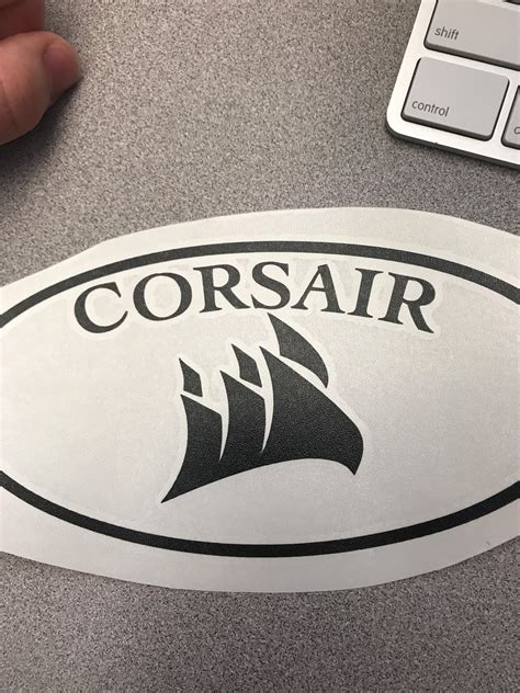 Corsair Vinyl Decal Corsair Logo Decal Corsair Gaming Decal Corsair