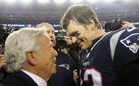 Nfl News Patriots Owner Robert Krafts Emotional Reaction To Tom Brady