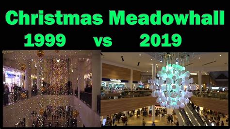 Meadowhall Christmas Lights 1999 Vs 2019 Sheffield Down Memory Lane