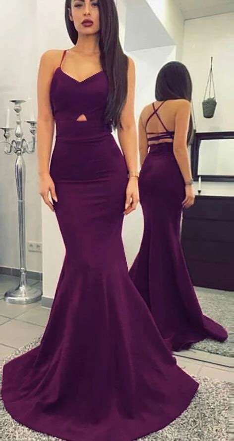 Wedding dress cheap wedding dresses newcastle upon tyne lace wedding dresses ireland cheap wedding dresses sydney baby strapped to wedding dress second hand. Spaghetti Straps Mermaid Long Prom Dress with Criss-Cross ...