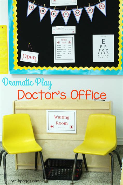 Doctor's Office Dramatic Play Center for Kids