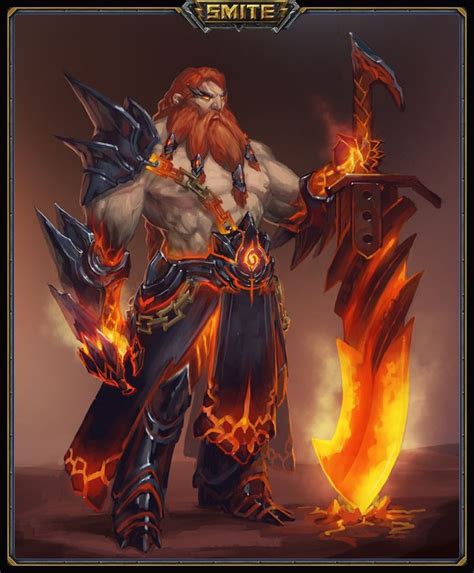Pin By Lance Wagner On Greek Mythology Fire Giants Character Art