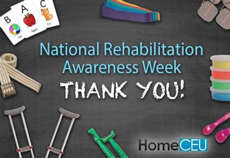 National Rehabilitation Awareness Week Fun Facts About Therapy