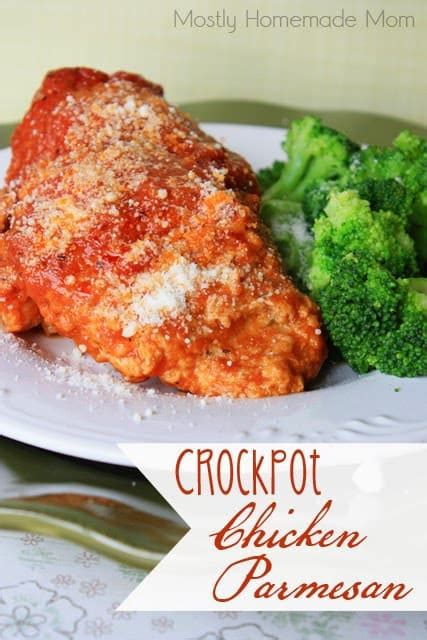 Crockpot Chicken Parmesan Mostly Homemade Mom
