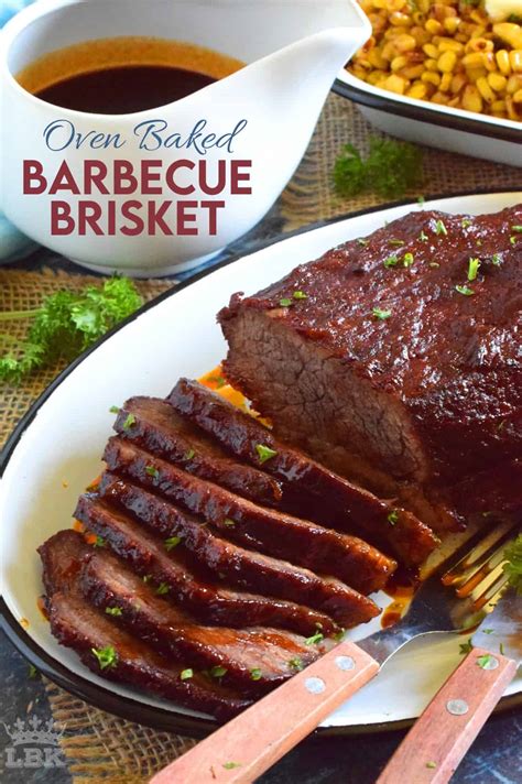 Oven Baked Barbecue Brisket Lord Byrons Kitchen