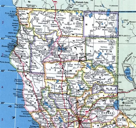 Northern California Coast Ecosia Map Of Northern California Coast