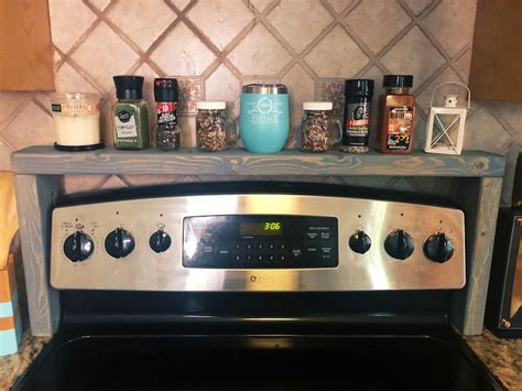 Over The Stove Spice Rack Oven Shelf Etsy