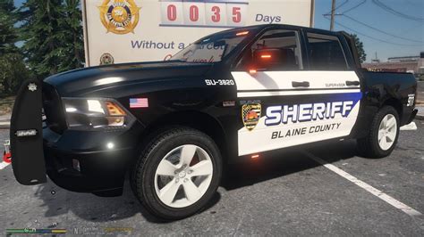 Gta 5 Live Pd Blaine County Sheriff New Dodge Ram 1500 Lspdfr