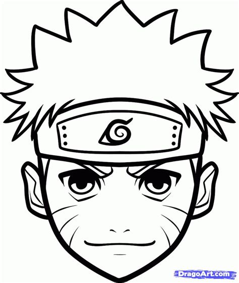 How To Draw Naruto Easy By Dawn Anime Drawings Boy Anime Boy Sketch