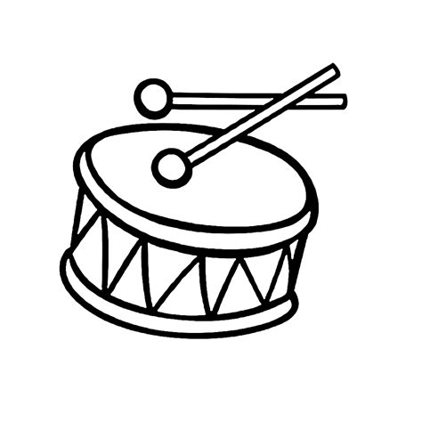 Drums Coloring Pages