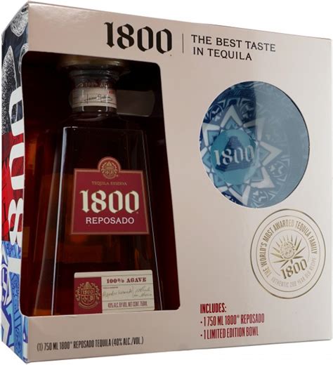 1800 Reposado Tequila T Set Lake Liquor
