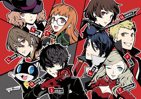 June 8, 2017released in cn: Persona 5 Character Anthology Cover Art Revealed - Persona ...