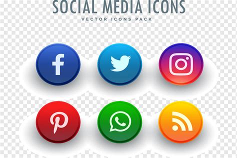 Social Media Icons Logo Social Media Blog Facebook Icon Colored