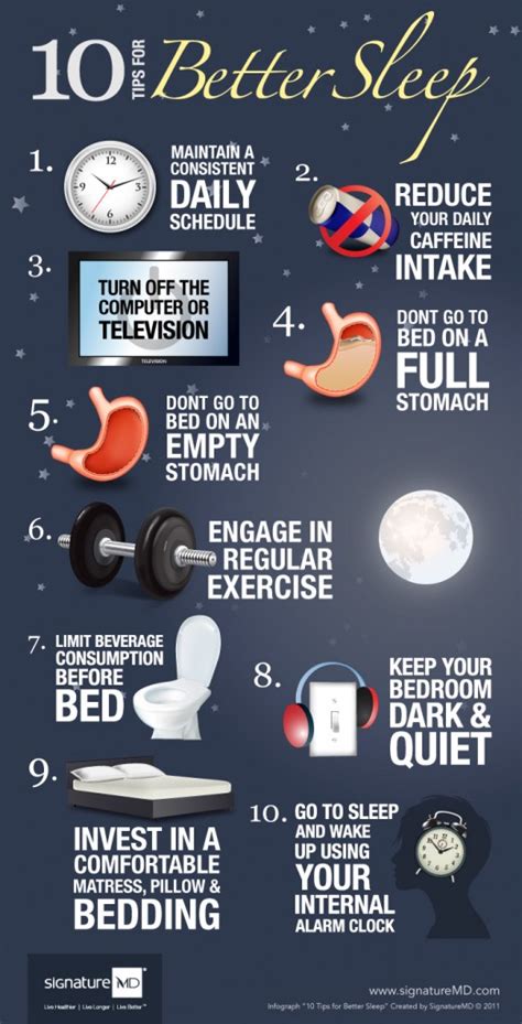 10 tips to help you sleep better