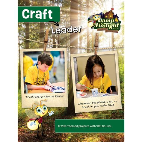 Craft Leader Camp Firelight Vbs 2024 By Cokesbury Concordia Supply