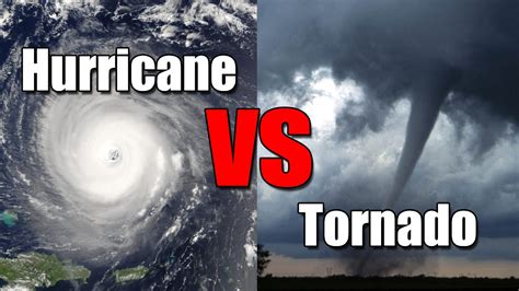Hurricane Vs Tornado Whats The Difference Youtube